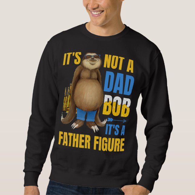 Manar Det är inte ett Pappa Bod Pappa Sarcastic Jo Lång Ärmad Tröja (Framsida)