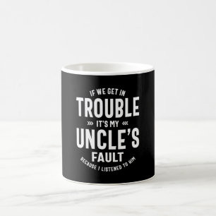Manar Det är min farbror Faut Far Gift Kaffemugg