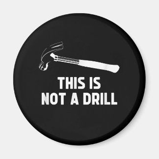 Manar Det här är inte ett borttungande Carpenter P Magnet