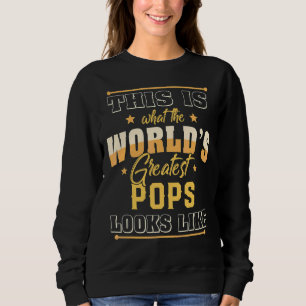Manar Det här är vad Världsmästare Pops ser ut T Shirt