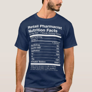 Manar Detaljhandelsfarmaka Nutrition Facts Funny T Shirt