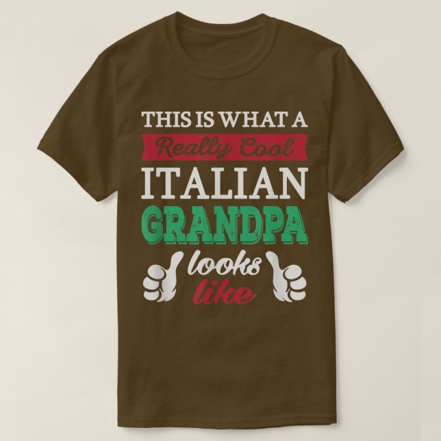 Manar Detta är vad en Verkligen Coola italiensk mo T Shirt (Design framsida)