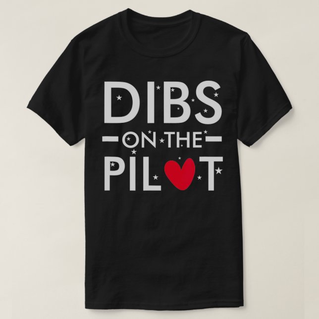 Manar Dibs på piloten T Shirt (Design framsida)