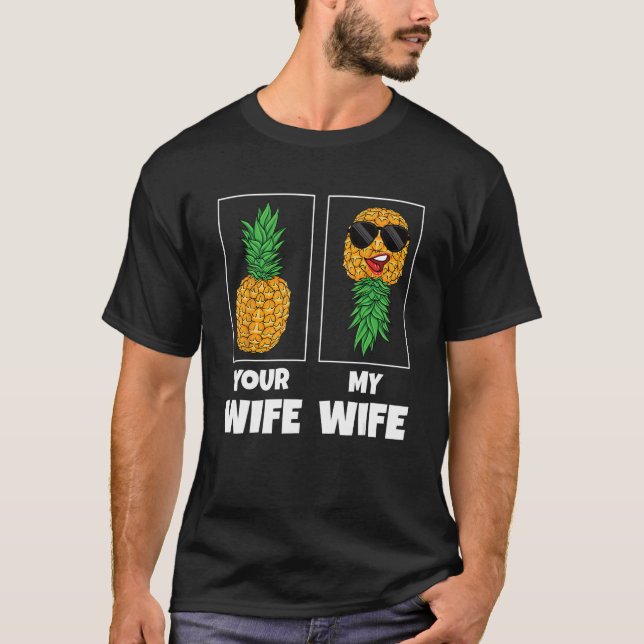Manar din hustru min hustru jämförelsebyte för ana t shirt (Framsida)