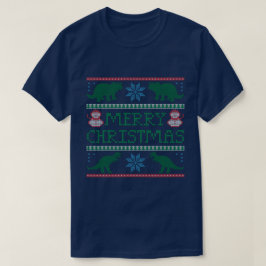 Manar Dinosaur Ugly jul Sweater T-Shirt