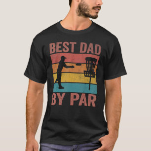Manar Disk Golf Vintage Best Pappa by Par Coola Fr T Shirt