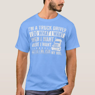 Manar Distress att jag är en Lastbil-förare jag gö T Shirt