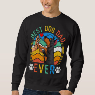 Manar Doberman Best Hund Pappa Aldrig Hund Lång Ärmad Tröja