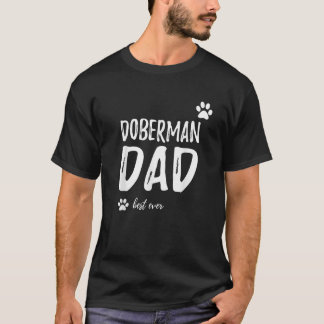 Manar Doberman Hund Pappa Best All Funny Gift Idea T Shirt