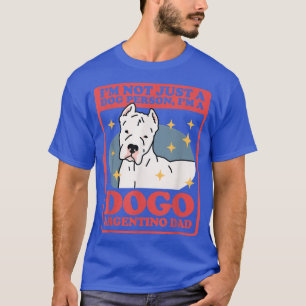 Manar Dogo Argentino Pappa Hundägare Dogo Argentin T Shirt
