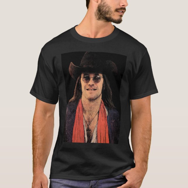 Manar DougHead Doug Sahm T-tröja T Shirt (Framsida)