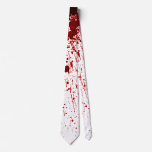 Manar Dress Tie Blood Splatter Vampire Gothic Horr Slips