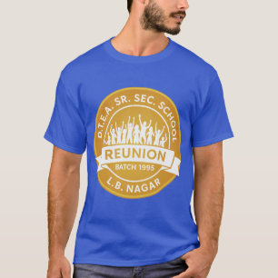 Manar DTEA LBN 1995 Guld på Blue White T-shirt