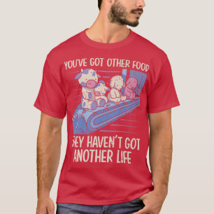 Manar Du har har med annan mat Vegan Vegetable Die T Shirt