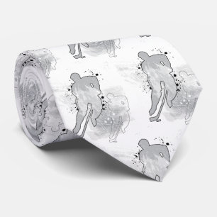 Manar Dubbla Vision Hockey Grått Slips