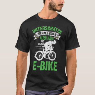 Manar e Bike Bicycle Old Man Say Manar Ecykel Ele T Shirt