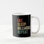 Manar Eat Sömner Billiards Repetera Funny Bassäng  Kaffemugg<br><div class="desc">Manar Eat-vilotider Billiards Upprepa Vintagen för den funktionella Bassäng-spelaren</div>