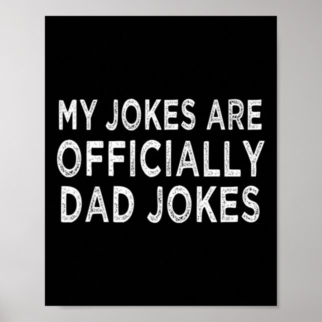 Manar&# eftersom mina skämt officiellt är Pappa s Poster (Framsidan)