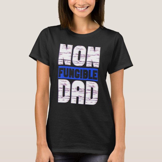 Manar ej fungibel Pappa Fars dag Fireman Nft Coll T Shirt (Framsida)