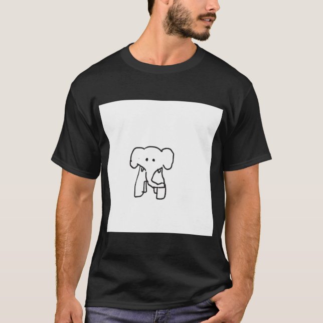 manar elefantskjorta tee (Framsida)