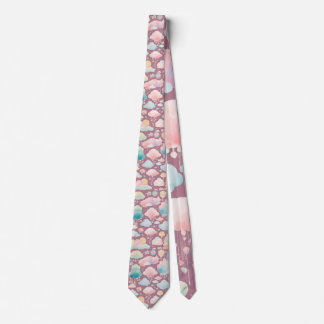 "Manar Elegant Rosa Neck Tie - Classic Neck Tie. Slips