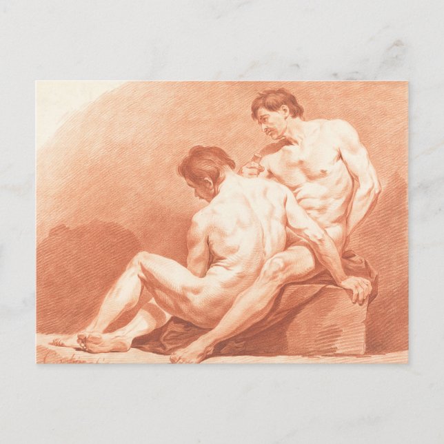 Manar Embracing Vykort (Framsida)