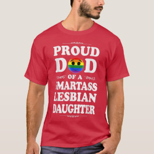 Manar Emojicon stolt över pappa fars dag gay pride T Shirt
