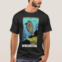 Manar enorm T-tröja för Manateemörk