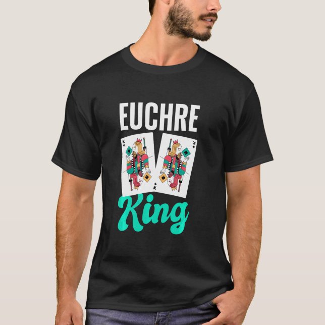 Manar Euchre Kung T Shirt (Framsida)