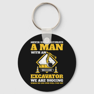 Manar Excavator-chaufförer underskattar aldrig en Nyckelring