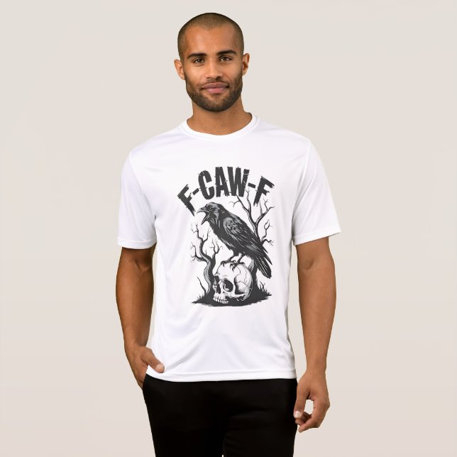 Manar F CAW F halloween T Shirt (Hel framsida)