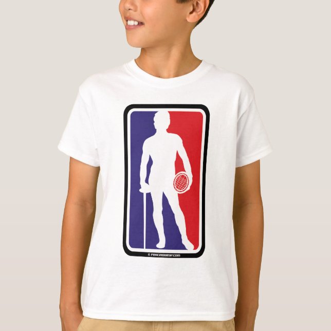 Manar fäktning tee shirt (Framsida)