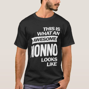Manar Fantastisk Nonno ser ut som morfar gift T Shirt