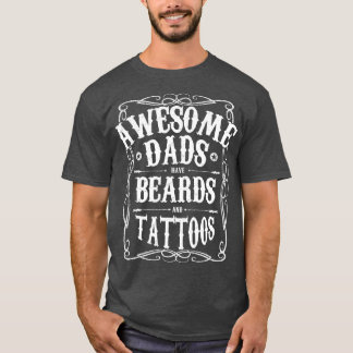 Manar Fantastisk Pappor har bodar och tatueringar T Shirt