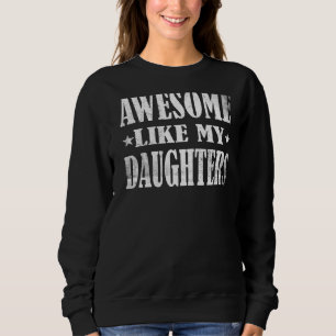 Manar Fantastisk som mina döttrar Fars dag Vinta T Shirt