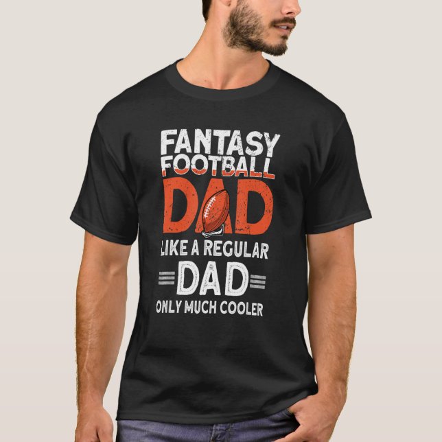 Manar Fantasy Football Pappa Fantasy 3 T Shirt (Framsida)