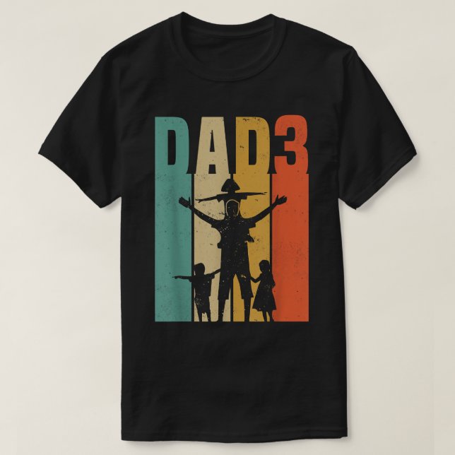 MANAR FAR 3 PAPPA 3 FARS DAG T SHIRT (Design framsida)
