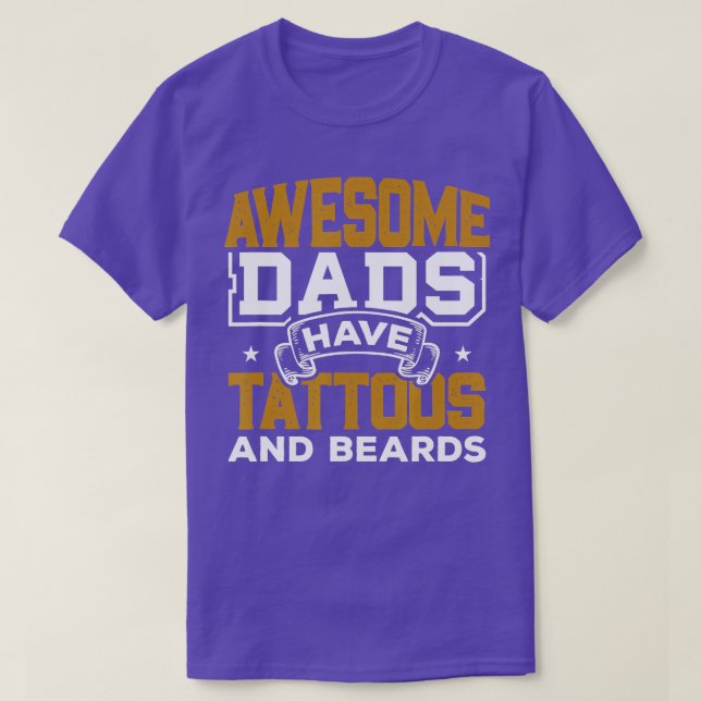 Manar far födelsedagspresent pappa tatuering fanta t shirt (Design framsida)