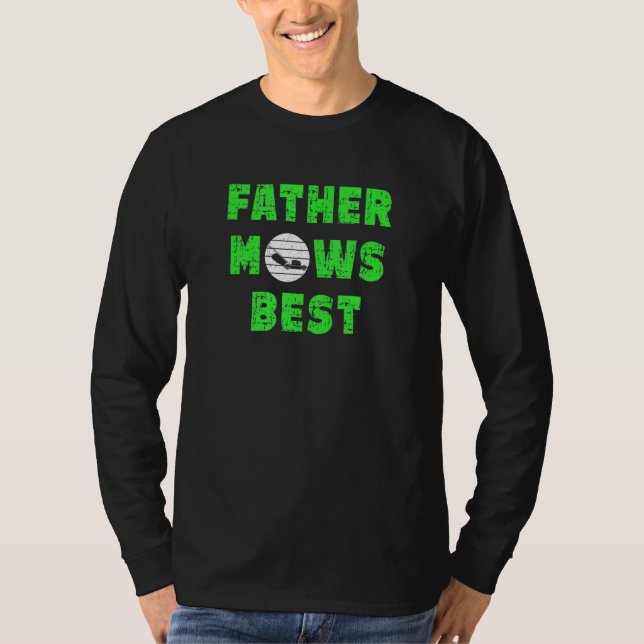 Manar Far har den bästa Gräsmatta för att få mower T Shirt (Framsida)