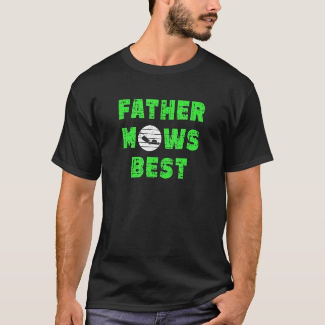 Manar Far har den bästa Gräsmatta för att få mower T Shirt (Framsida)