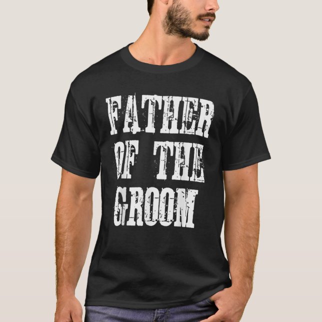 Manar Far i Groom T Shirt (Framsida)