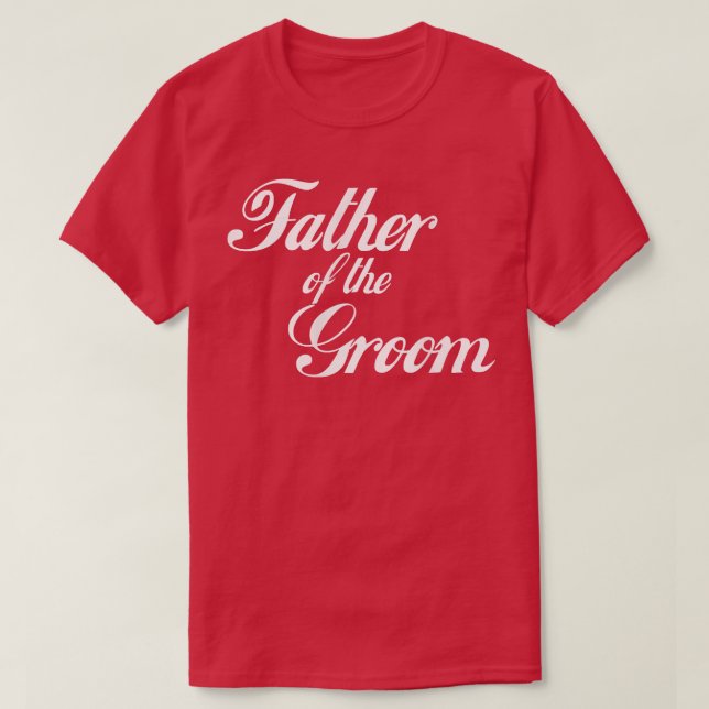 Manar Far i Groom T Shirt (Design framsida)