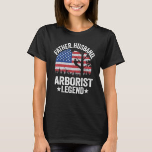 Manar Far Make Arborist Legend US American Fl T Shirt