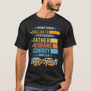 Manar Far Make Cowboy Beer Sports Dallas, TX T Shirt