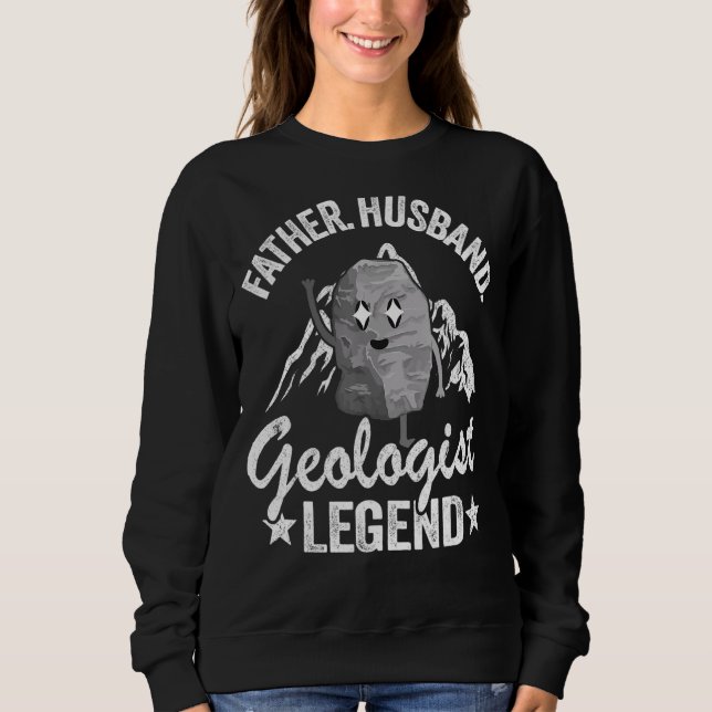 Manar Far Make Geolog Geolog Legend Geology Pappa  T Shirt (Framsida)