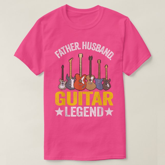 Manar Far Make Guitar Legend Guitar Pappa Guita T Shirt (Design framsida)