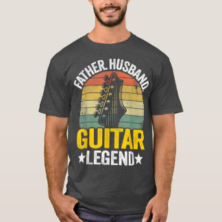 Manar Far Make Guitar Legend Guitar Pappa Guita T Shirt
