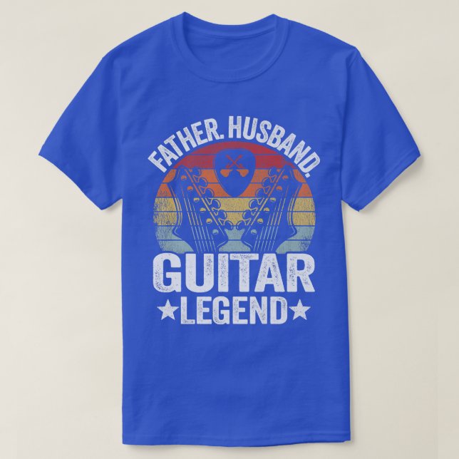 Manar Far Make Guitar Legend Guitar Pappa Guita T Shirt (Design framsida)