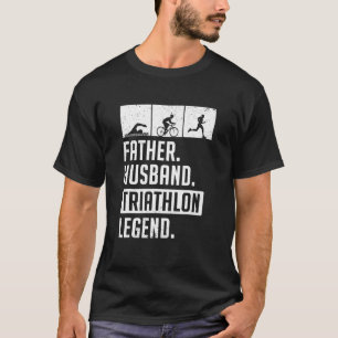 Manar Far Make Triathlon Legend Springa Simma Bike T Shirt