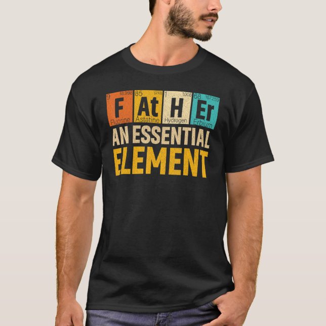 Manar Far och Essential Inslag Period Fatheru20 T Shirt (Framsida)